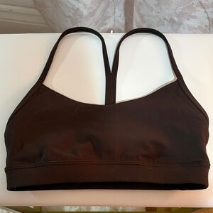 Lululemon flow Y Bra espresso